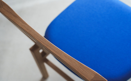 SD02 / Yoh Chair | 家具 椅子 イス チェア ダイニングチェア オフィスチェア アームレス コンパクト おしゃれ 小野市 ブルー