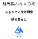 【ふるさと納税】群馬県みなかみ町 ふるさと応援寄付金 　 返礼品なし