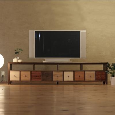 ふるさと納税 大川市 テレビボード　TONGARI　9wood-wal　198cm　大川市　WAプラス
