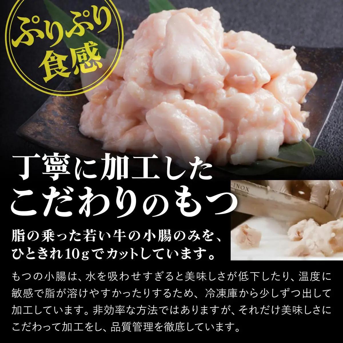  年間100万食販売！博多もつ鍋おおやま もつ鍋みそ味 2人前