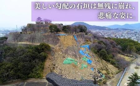 【復興支援/寄附のみ】丸亀城石垣修復プロジェクト/1000万円