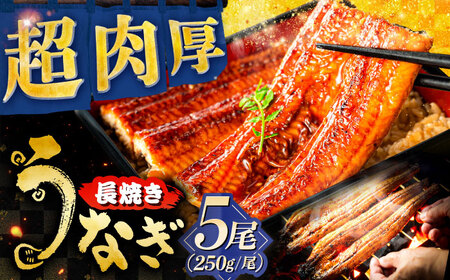 うなぎ うなぎの長焼き 5尾 [ANHH002] うなぎ