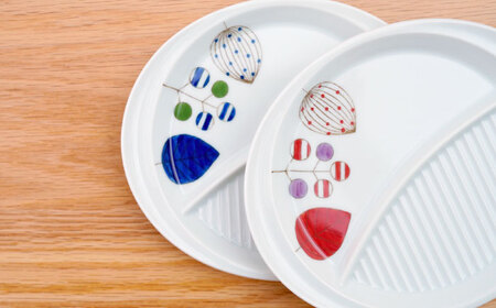 【波佐見焼】仕切り皿 ツリー 2色セット【団陶器】[PB230]