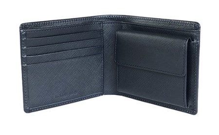 LUEGO Grace Hommeグレースオム 二つ折り財布（ネイビー） F2Y-3291