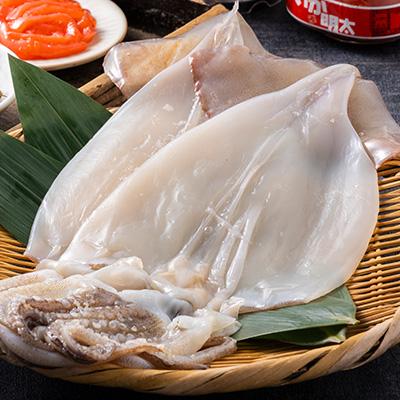 ふるさと納税 青森県 【塩辛 220g×4個・明太子和え 150g×2個・一夜干し 2袋】いか尽くし 3種セット |  | 02