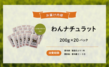 わんナチュラット 100g×20p 計2kg （コスモスラクト）