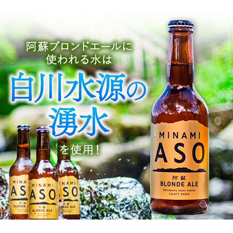 みなみ阿蘇 ビール 飲み比べセット 330ml×6本セット 株南阿蘇ケアサービス 《90日以内に出荷予定(土日祝除く)》---sms_carebrednk_90d_23_16000_6i---