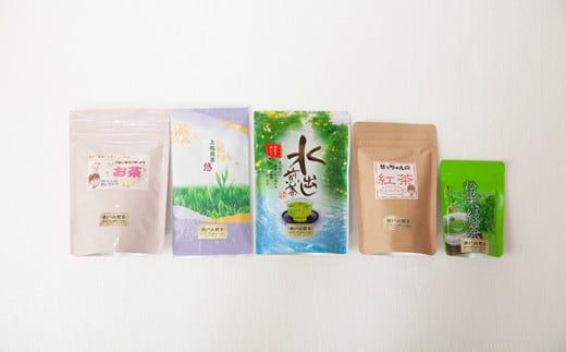 
瀬戸山製茶　お茶セット<5品目：百笑村>　
