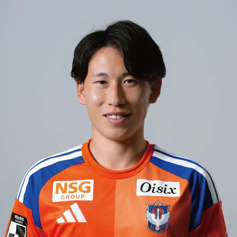アルビレックス新潟 新井 泰貴選手メッセージ入りブロマイド写真＋全選手サイン入りユニフォーム XLサイズ