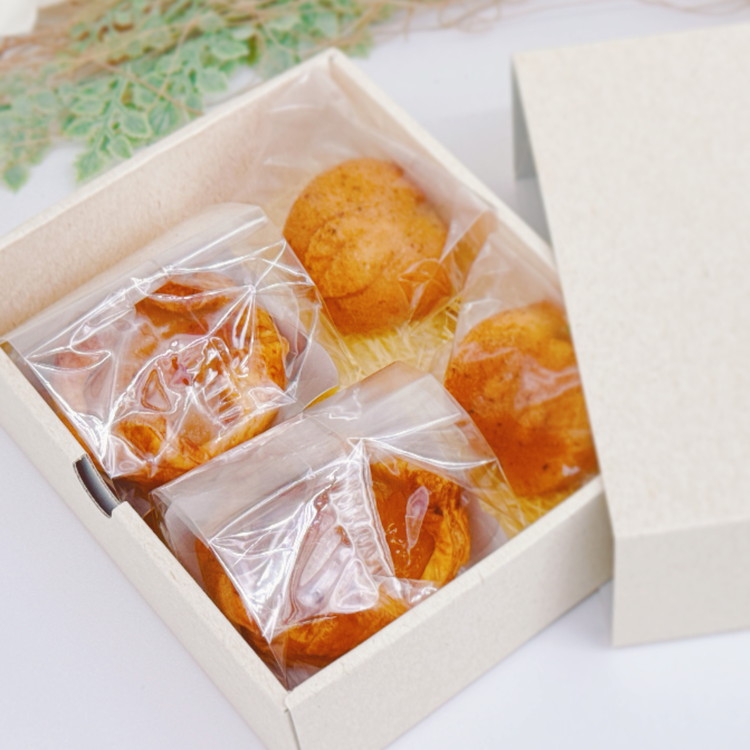 りんごをほおばる『napple pie』2個&焦がしバターのりんごフィナンシェ2個セット