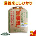 【ふるさと納税】日光産【滋養米こしひかり】5kg｜令和6年度米 特別栽培米 減農薬 無化学肥料栽培 コシヒカリ 日光ブランド 精米 お米 ごはん 国産 産地直送 [0378]