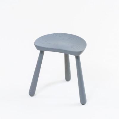 ふるさと納税 府中市 府中家具「kitoki」WK58.muku milk stool color(灰青)