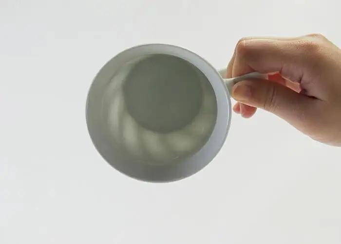【AB348】【波佐見焼】手彫りのマグカップ 斜め彫り 【西海陶器】 １ 73422