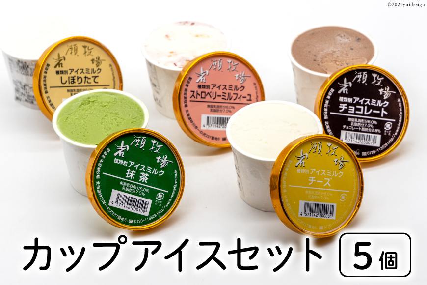 【牧場直送】 アイス 120ml ×5種 計5個 食べ比べ [岩瀬牧場 北海道 砂川市 12260519] ジェラート アイスクリーム スイーツ デザート スウィーツ おやつ_イメージ1