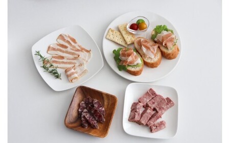 田島畜産のワインによくあう おつまみセットA 生ハム ハム サラミ パテドゥカンパーニュ パンチェッタ おつまみ 晩酌 セット 詰め合わせ 冷凍便 佐賀県 太良町 NA18