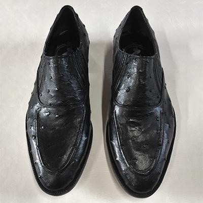 ふるさと納税 近江八幡市 手作りにこだわったオーダーシューズ・オーストリッチ革(本革) |  | 02