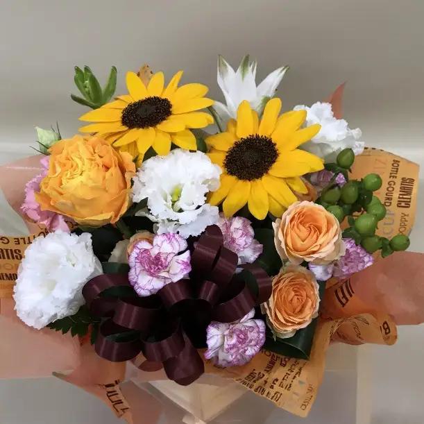 おまかせ アレンジメント ギフト サプライズ 季節 生花 花 