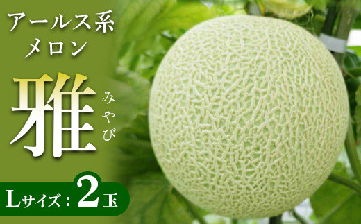 
            アールス系メロン”雅”(みやび) 2玉  ※2025年7月上旬～7月中旬頃に順次発送予定 ※北海道・沖縄・離島への配送不可｜ 坂東太郎 果物 フルーツ 旬 くだもの 甘い お取り寄せ ギフト 贈り物 めろん メロン _CB16
          
