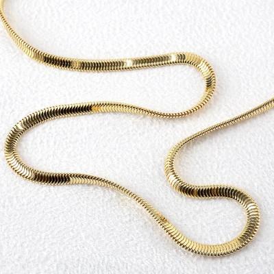 ふるさと納税 昭和町 18金 ネックレス 50cm スネークチェーン k18 ゴールド 211221mro103yn50 |  | 02