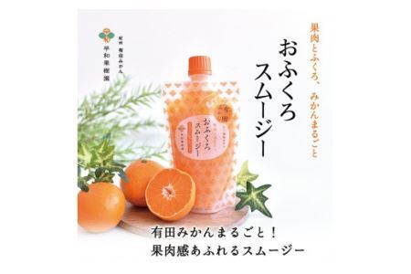 【早和果樹園】おふくろスムージー有田みかん30本入 飲むタイプのみかんゼリー(B624-2)