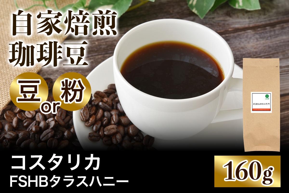 
                  ★注文後に焙煎★自家焙煎珈琲豆 コスタリカ FSHB ラクティック アナエロビック タラス ハニー 中深煎り 160g【豆のまま】【粉：ペーパードリップ用 中細挽き】｜珈琲 コーヒー 焙煎 [0458-0460]
                
