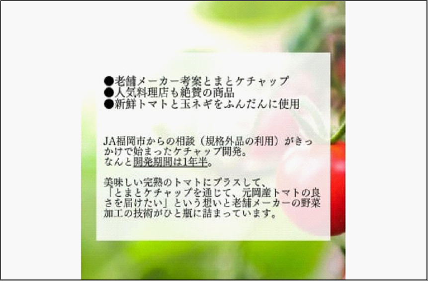 元岡とまとケチャップ 330g×4 福岡市元岡産トマト使用 無添加製法