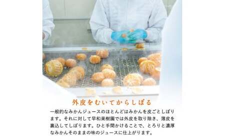 【早和果樹園】【定期便】飲むみかん20本×12ヶ月お届け（B475-3）