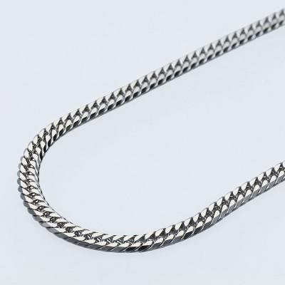 ふるさと納税 魚津市 Pt850 ダブル六面喜平ネックレス 60cm-50g造幣局検定マーク入り |  | 01