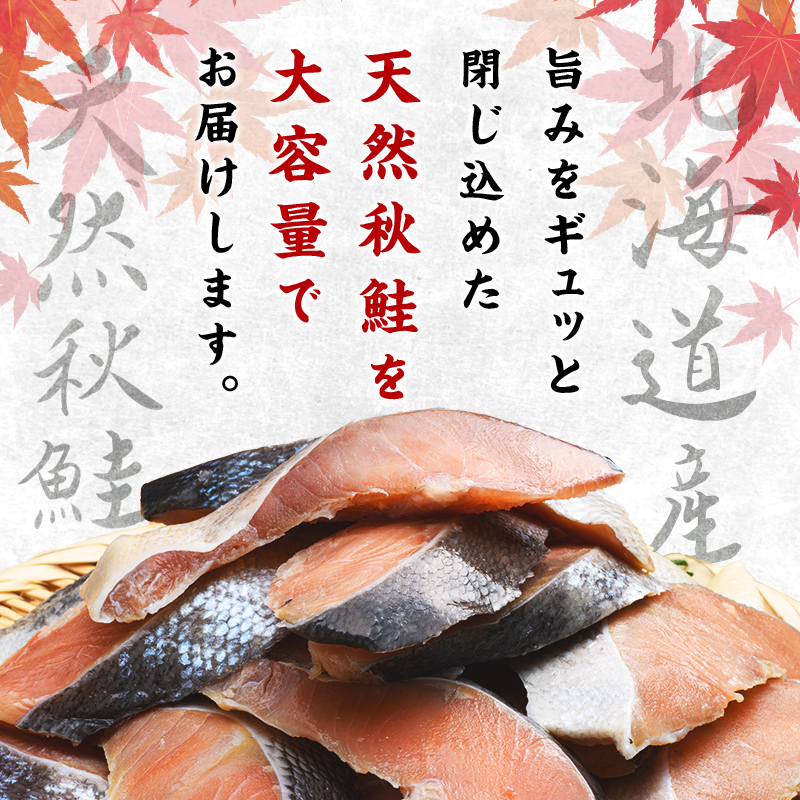 【北海道産】マルア阿部商店特選 氷塩熟成 秋鮭切身 16切 (4枚入×4袋) サケ さけ しゃけ 紅鮭 シャケ フィレ 切り身 魚 海鮮 おかず お弁当 肴 便利 _F4F-4423