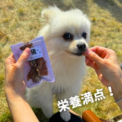 ふるさと納税 南アルプス市 南アルプスの天然猪肉ジャーキーセット ワンちゃんの贅沢おやつ【猪ジャーキー35g×3袋セット】 |  | 02