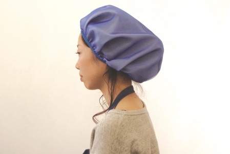 コスメキャップ　Fées de la nuit（ショートヘア用）（ディープグレー）　１個