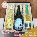 【ふるさと納税】弘前シードル 飲み比べ ドライ 3種 セット 詰め合わせ ワイン スパークリングワイン 辛口 お酒 酒 アルコール りんご リンゴ 林檎 飲み物 飲料 果実酒 フルーツ 果物 くだもの 弘前 弘前市産 青森りんご 青森　 弘前市