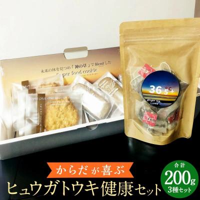 ふるさと納税 高鍋町 ヒュウガトウキ健康セット(3種 アンジェリカティー10包/オートミールクッキー・エナジーバー各5個)