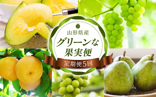 【定期便5回】 グリーンな果実便 FSY-2739