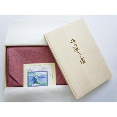 ふるさと納税 与謝野町 友禅風呂敷 鮫小紋(薄蘇枋/深川鼠) 1枚 |  | 02