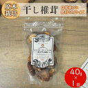 【ふるさと納税】 宮崎県産 乾燥 椎茸 40g×1袋 チャック袋入 干ししいたけ 出汁 オーガニック 原木栽培 有機JAS認証 料理 調理 常温 美郷町 渡川 アヒージョ 煮物 煮付け おかず おこわ 鍋 みそ汁 炒め物 うどん そば スープ パスタ リゾット 春巻き 数量限定