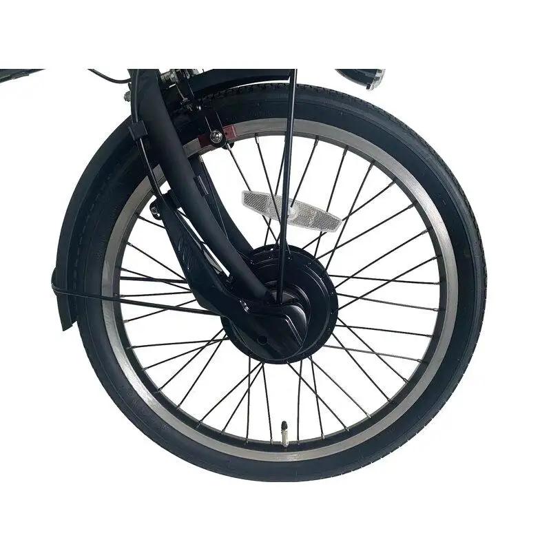 PELTECH ペルテック ノーパンク 折り畳み 電動アシスト自転車 20インチ 自転車 マットブラック