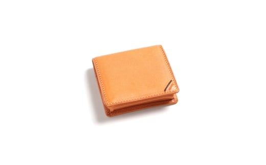 ボックス小銭入れ キャラメル 牛革 (栃木レザー)｜コインケース 男性 メンズ レディース 革 小銭入れ ボックス 箱型 小型 コンパクト 革財布 本革 レザー 革職人 デュアルライン [1228]