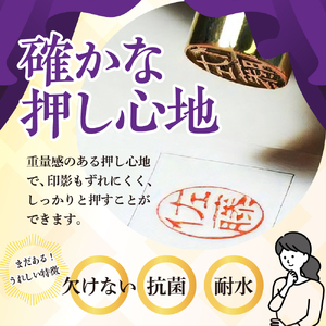 印鑑 【金色印鑑】 はんこ 16.5ミリ 『LONG』合金 群馬県 千代田町 ＜パルヴォンジャパン＞ ※沖縄・離島地域へのお届け不可