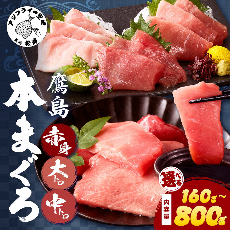 【ふるさと納税】＼お中元／鷹島本まぐろ 切り落とし 食べ切りサイズ 80g ～800g 選べる 内容量 ふるさと納税 まぐろ マグロ 大トロ 中トロ 赤身 海鮮 ふるさと納税 人気 本まぐろ 鮪 海鮮丼 国産