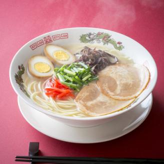 九州福岡名物　博多ラーメン20食セット(とんこつ味)本格派こだわり半生めん(岡垣町)