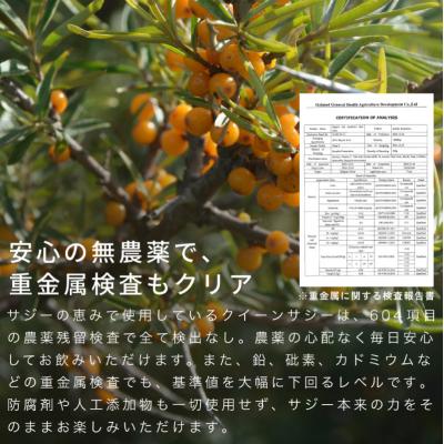 ふるさと納税 渋谷区 サジーの恵み 900ml 【136024】 |  | 03