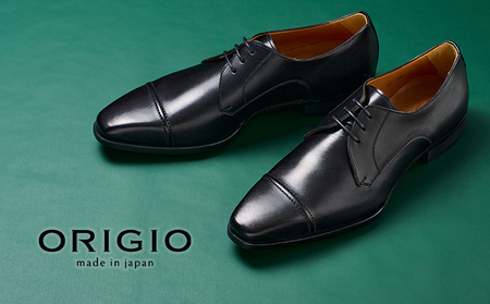 ORIGIO オリジオ 牛革ビジネスシューズ 紳士靴 ORG101（ブラック）【ファッション・靴・シューズ・革製品・革靴】 24.5cm