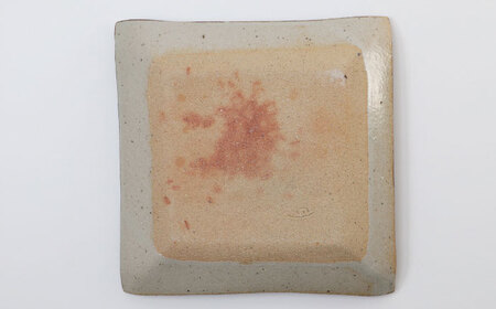 【唐津焼】絵唐津正方形陶板 / 取り皿 取り皿 取り皿 取り皿 取り皿 取り皿 取り皿 / 佐賀県 / 大杉皿屋窯 [41ABAC003]