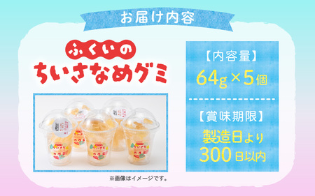 【期間限定】ふくいのちいさなめグミ（ミディトマト＆くだものグミ）5袋セット【 果物 果汁 ホワイトデー】[m84-a002]