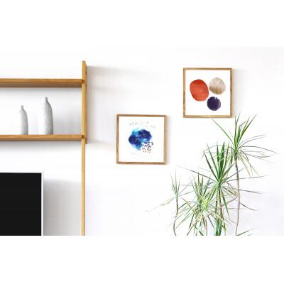 ふるさと納税 筑後市 天然木アートフレーム　THREE ZENSTONES G3(ABC-25)【高野木工】 |  | 03