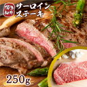 【ふるさと納税】博多和牛サーロインステーキ 250g 250g×1枚 送料無料 牛肉 黒毛和牛 DX009