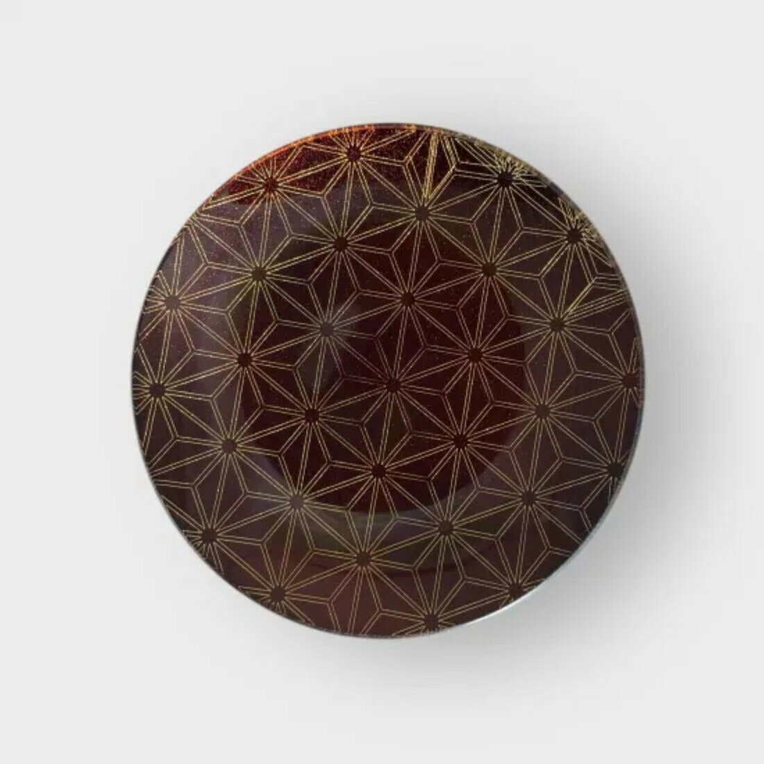 【ふるさと納税】【選べるカラー】 丸小皿 麻の葉 ［NF159］ | 食器 パーティ 漆器 工芸品 クラフト 民芸 人気 おすすめ 送料無料 ギフト プレゼント 贈り物