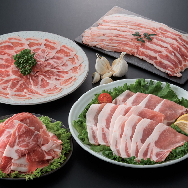 【C141】【部位4種食べ比べ！】九州産豚肉４種　贅沢セット　2.25?（国産 豚 豚肉 バラ ロース しゃぶしゃぶ 大容量）