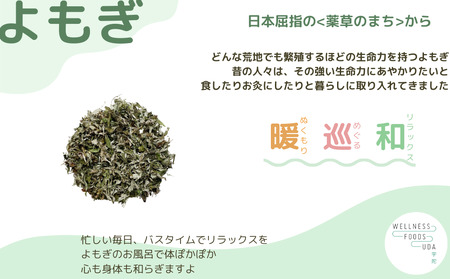 定期便 3回 よもぎ 入浴剤 計25包 （ 1袋 5包入り × 5個 ) ／ ウェルネスフーズUDA ふるさと納税 無添加 有機栽培 ハーブ バス用品 風呂 奈良県 宇陀市